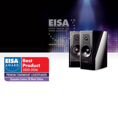 Best product premium standmount loudspeakers EISA Award 2025-2026