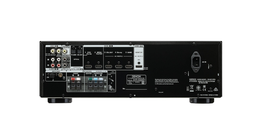 Još jedna Denonova uspješnica -  5-kanalni AV receiver Denon AVR-X550BT
